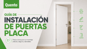 Guia instalación puerta placa con marco regulable